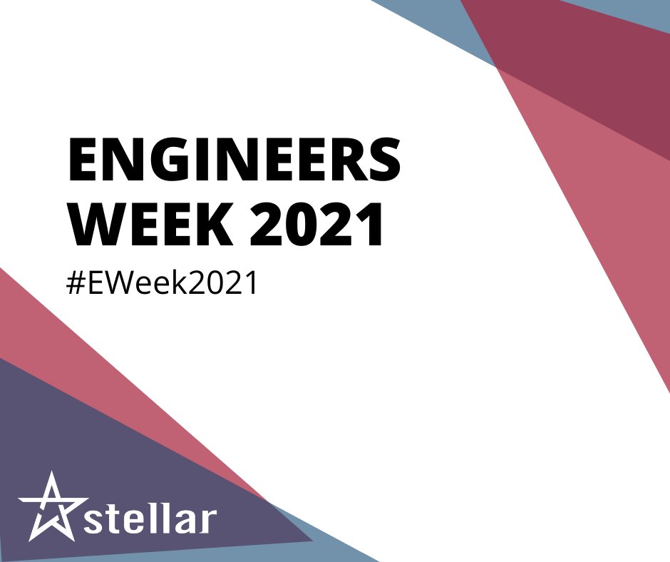 StellarGroupInc's tweet photo. This week, we are proud to recognize the engineers who help us take solutions further for our clients. Thank you! #Eweek2021 #Engineer4Tomorrow https://t.co/Aa0TAyXZoD