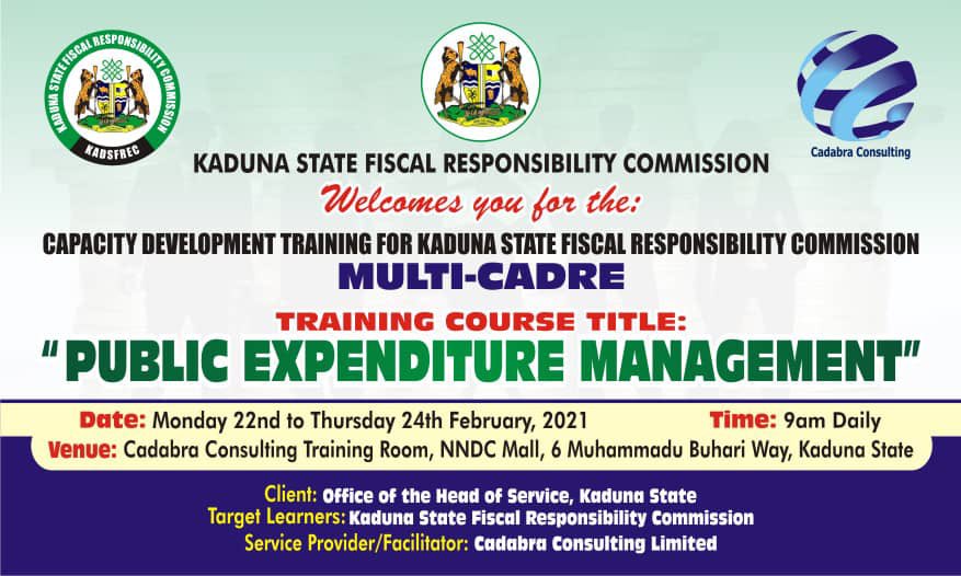 Fiscal Responsibility Commission, Kaduna tweet media