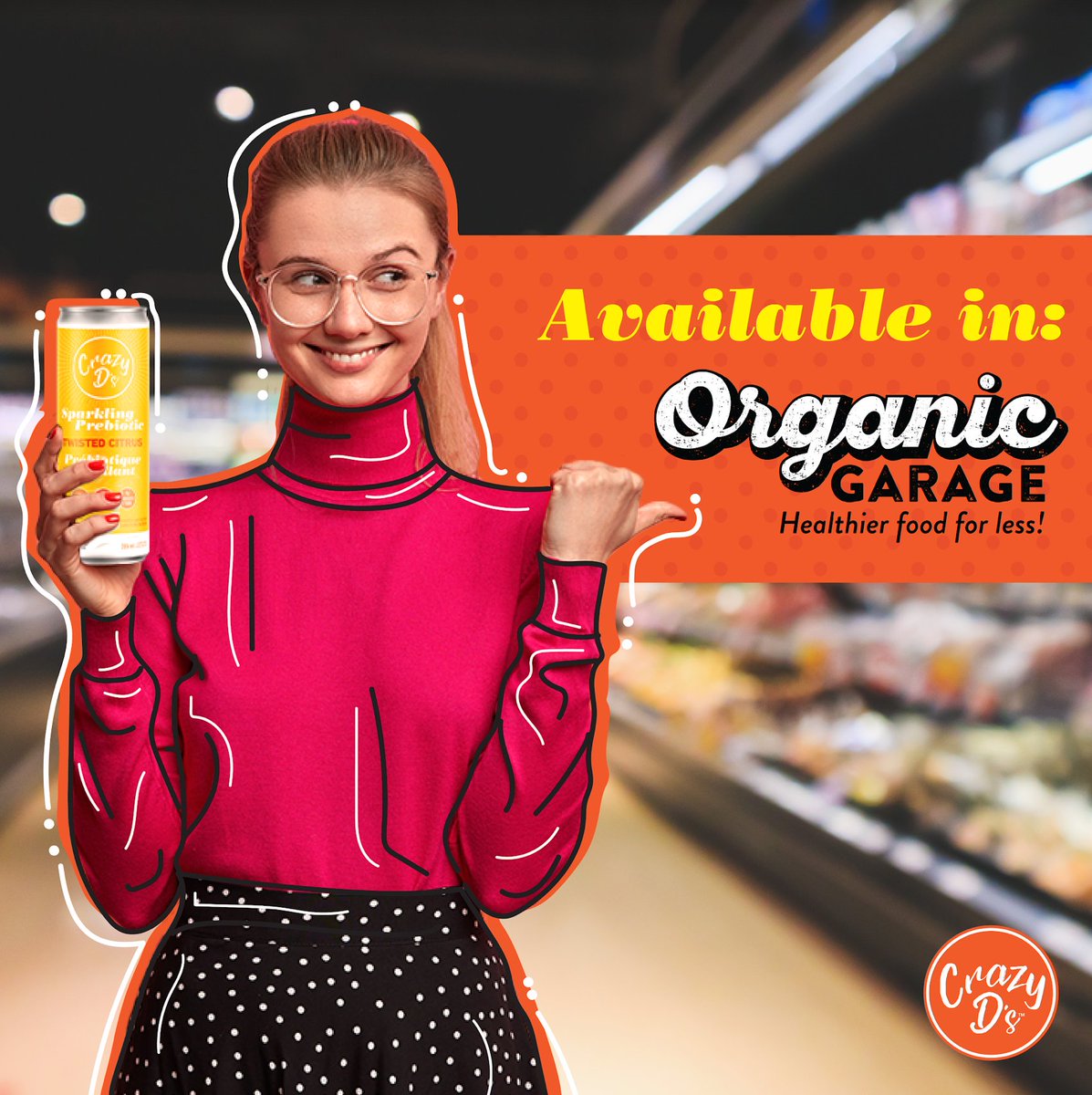 Feeling thirsty? Make a pit-stop at Organic Garage, where our cans are a cool $3.19 each! You’ll find us at the following Organic Garage locations:

- Junction 
- Liberty Village 
- Oakville
- Thornhill

#organicgarage