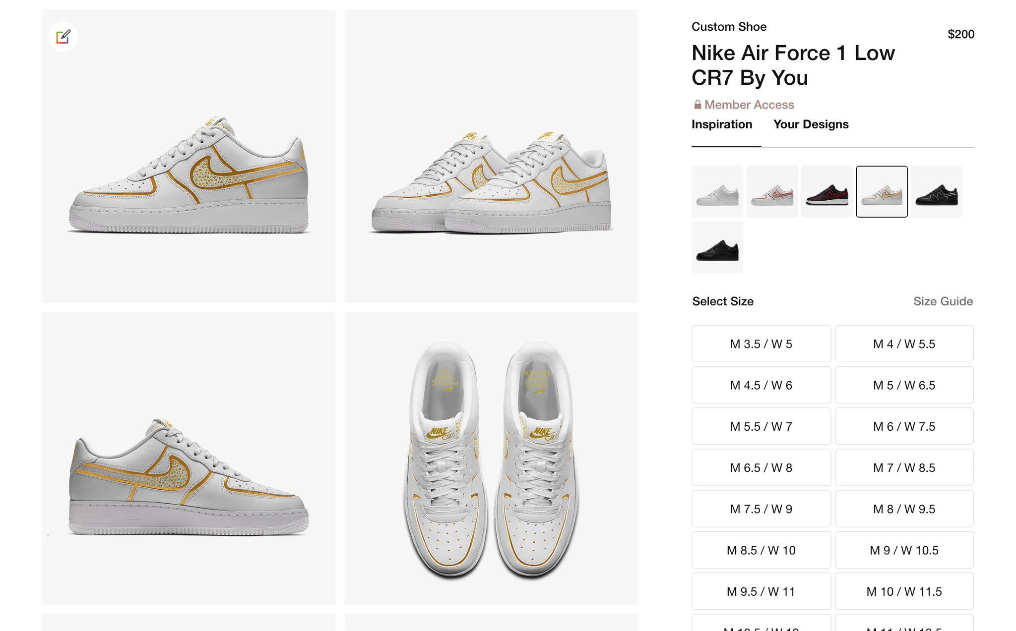 J23 Iphone App Adding To Cart Nike Air Force 1 Low Cr7 By You Direct Link T Co Qlgkrysm T Co Qlgkrysm T Co Qlgkrysm T Co La23q0htmx