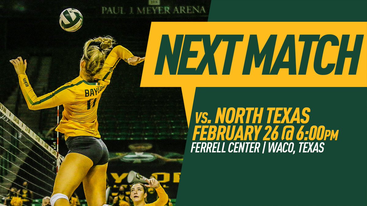 BaylorVBall's tweet photo. It's match week! 🤩

✌️ chances to see your Bears at 🏠 this weekend 😍
🎟: https://t.co/5lZAyCQFFr

#SicEm 🐻🏐 https://t.co/jPO1SWMEME