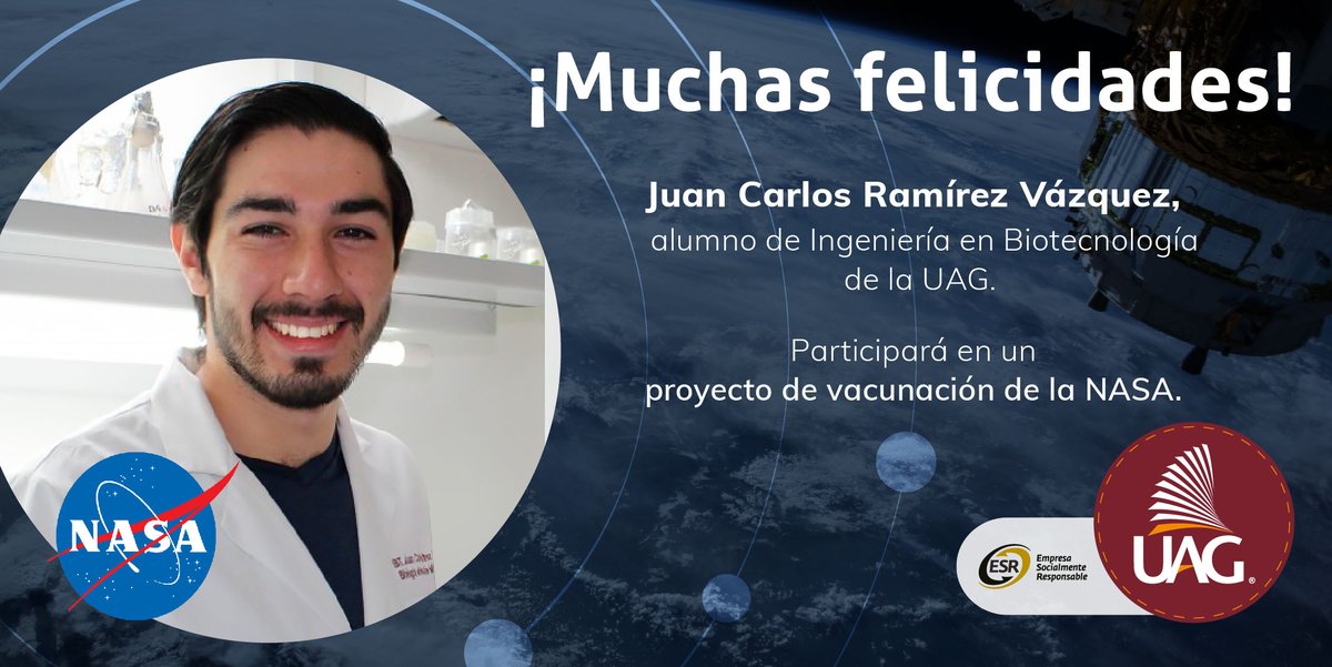 UAG_Oficial's tweet photo. ¡Muchas felicidades!
Te deseamos todo el éxito.
Conoce más de este proyecto: 👇
https://t.co/KAqcbOa8rL
#OrgulloUAG https://t.co/HEPyyOjhHp