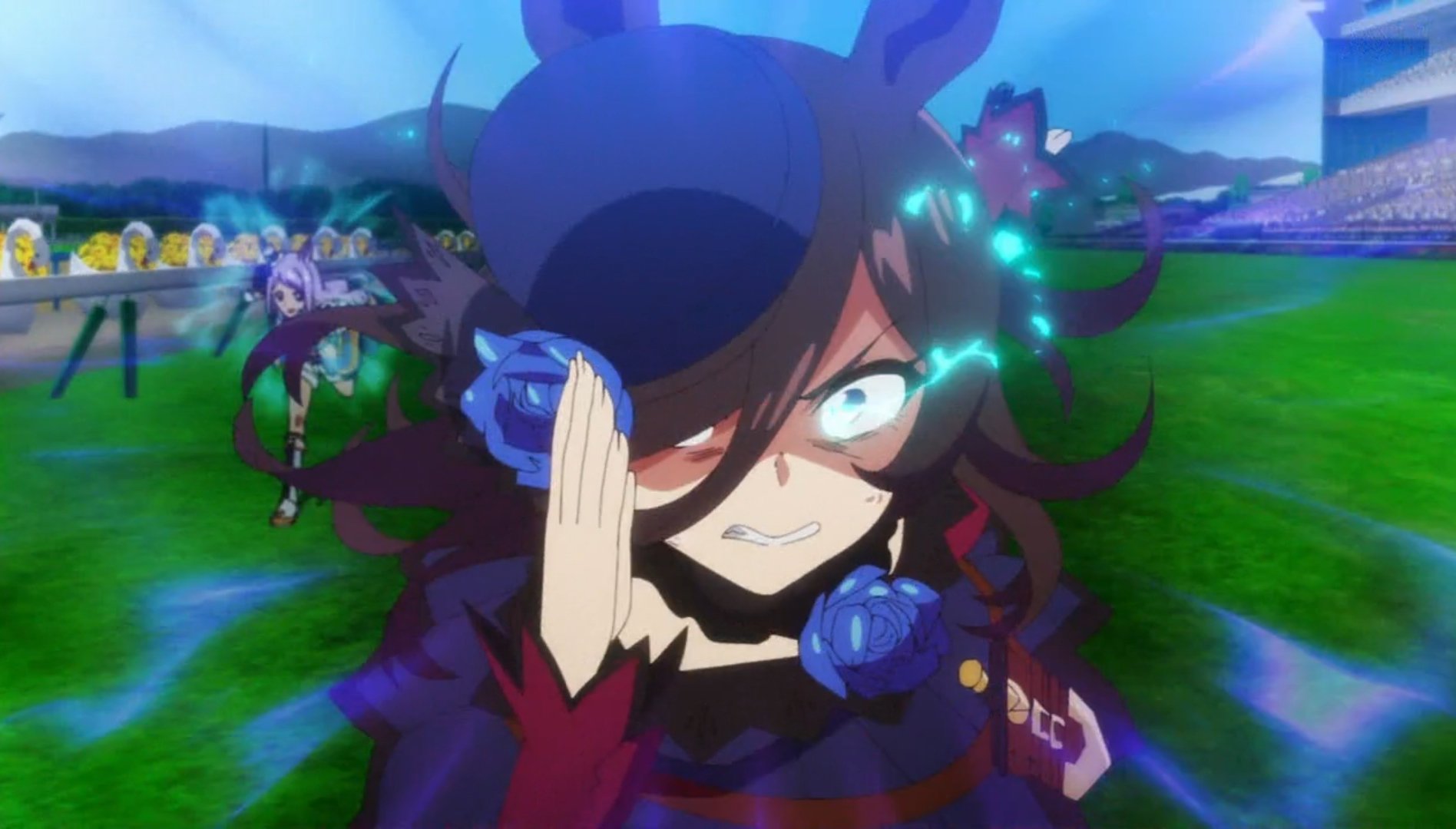 Atlanta This Week Uma Musume Have A Tribute To Old Rice Shower Jra Cm T Co Fuemiawkns Can Look At The Rice Shower Eye Cm And Anime Man I Really Love This