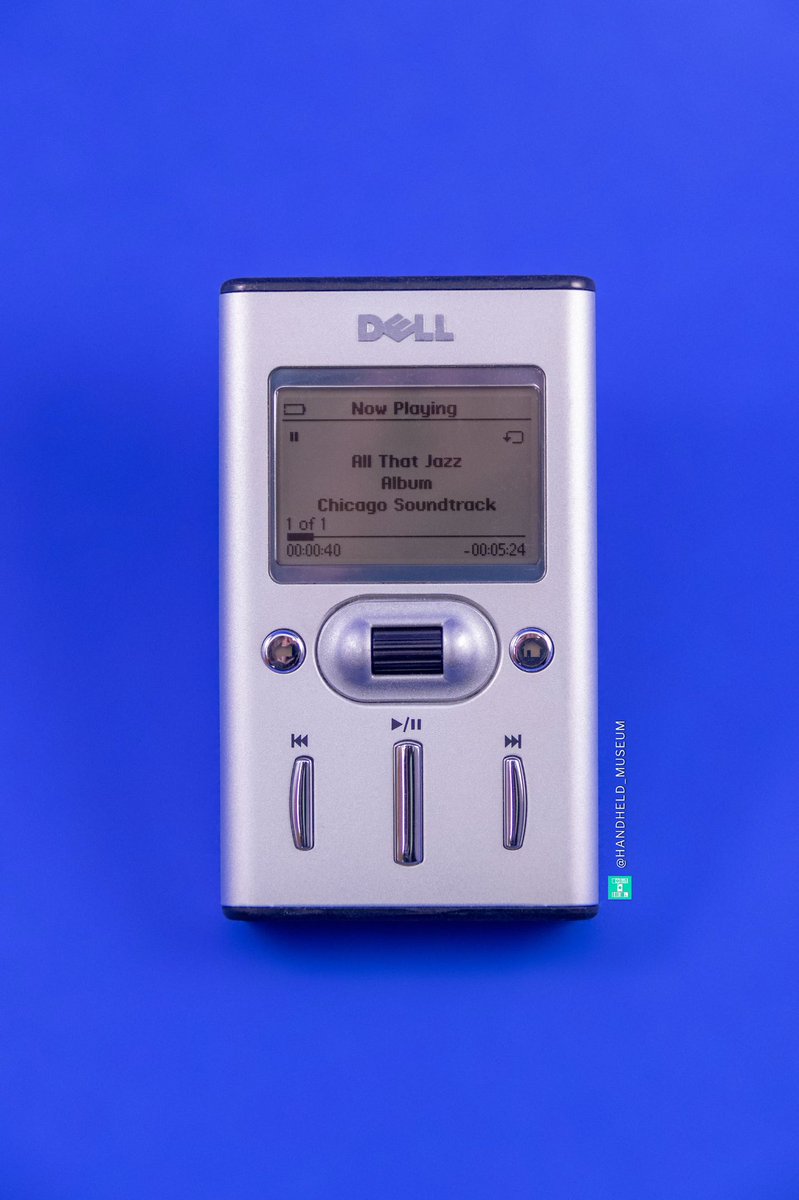 Handheld_Museum's tweet photo. Pocket DJ 5GB (HV03T)
Dell
2004
#handheldmuseum #dell #mp3player #pocketdj #retrotech #retrotechnology #vntg #vintagetech #vintagetechnology #ipod #2000s https://t.co/9OdBqxoImb