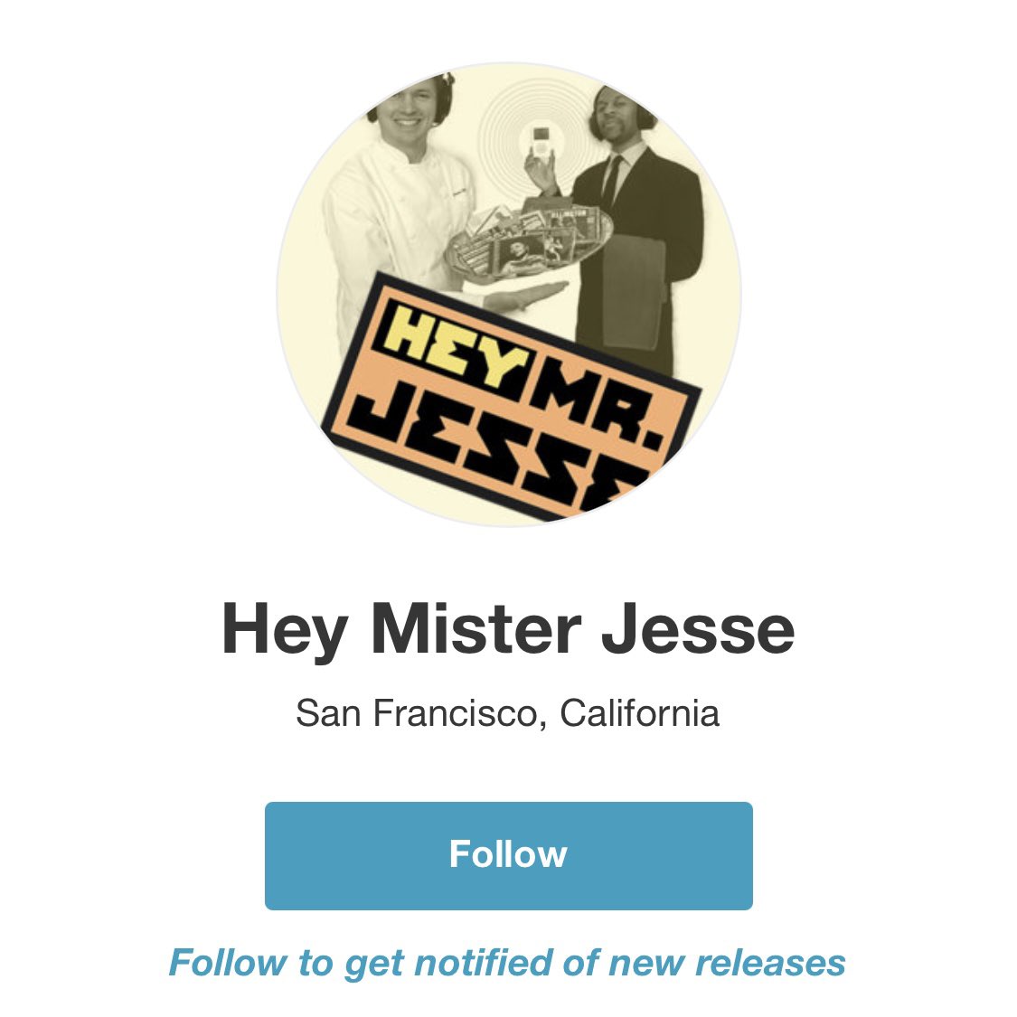 Be the first to hear about our big project announcement next week. Go to heymisterjesse.bandcamp.com and click “Follow”! 🎶😎

#heymisterjesse
