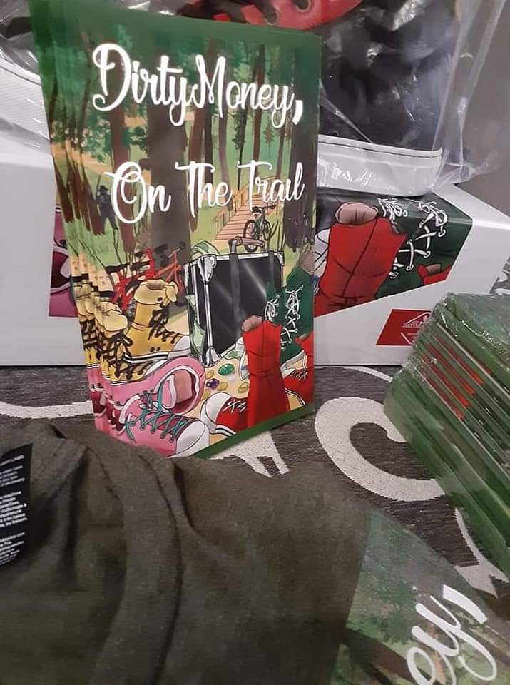 Ajthetrainer1's tweet photo. #newbook #newsneakerline Dirty Money In The Trail book, #DirtyMoneyOTTsneakers https://t.co/2idkRckdMN https://t.co/KpYJRIHigS