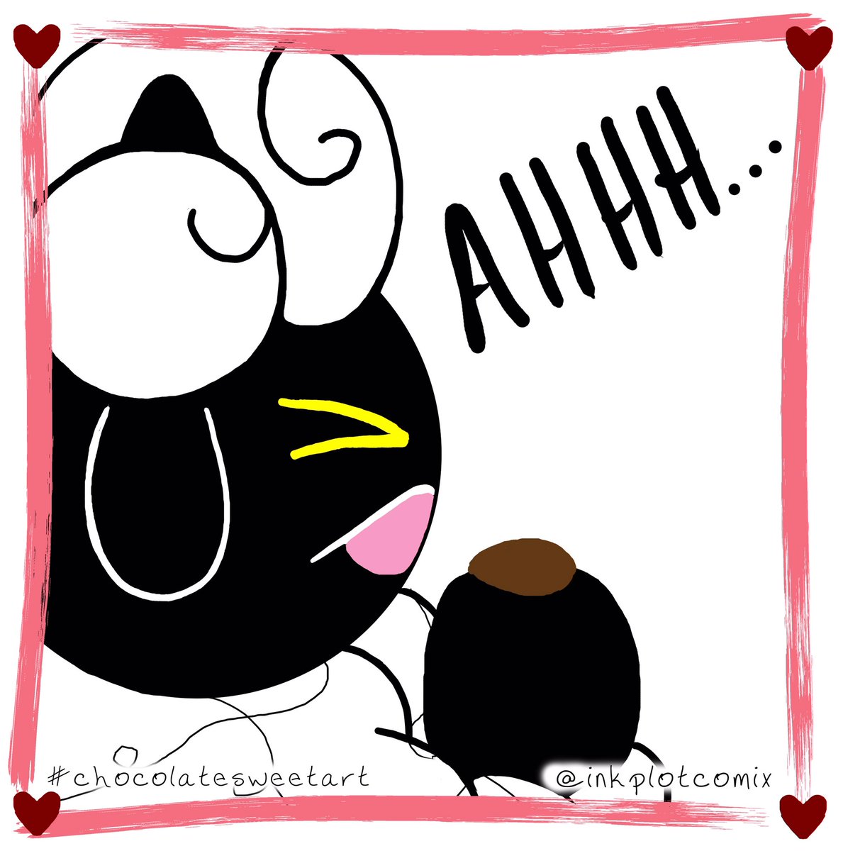 inkplotcomix's tweet photo. We’re not a big fan of #mysteryflavors in this house. Just tell us what you are! Why the secrecy? What do you have to hide? Do you know of any good mystery flavors?
.
Also protip kids, don’t eat glue! #chocolatesweetart #candypaste #eatchocolate #yuckyuck #webcomics #shortcomics https://t.co/05HiTQT0oB