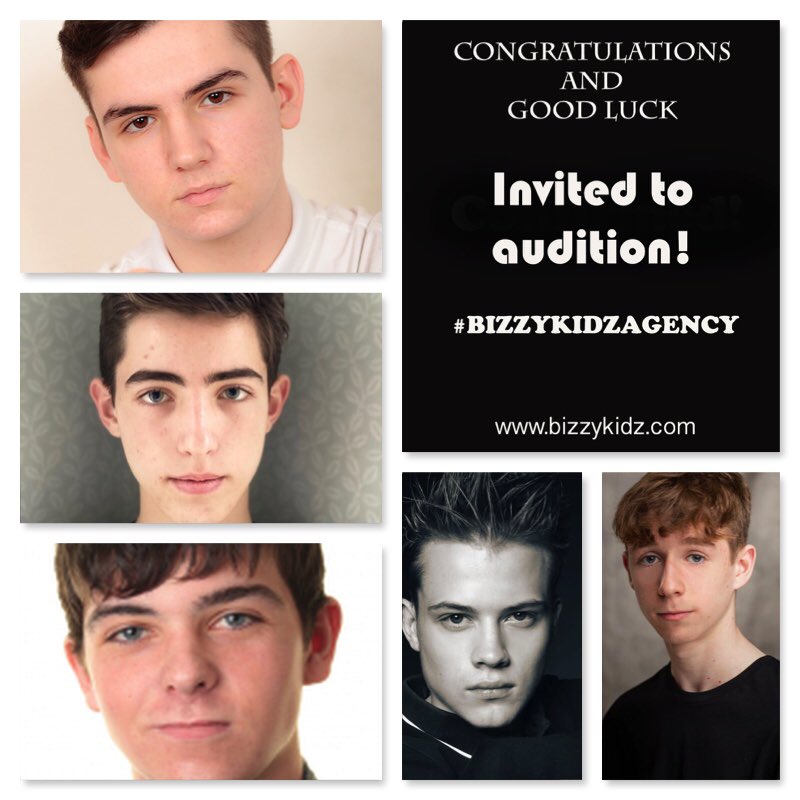 BizzyAgency's tweet photo. Artists: Joshua G, Luke G, Niall B, Patrick M & Archie C
Job: Commercial
#teambk
#bizzykidzagency
#goodluck
#fingerscrossed
#selftapecasting
#auditionsforkids
#talentagency
#childagent https://t.co/hdB8LxLLnf