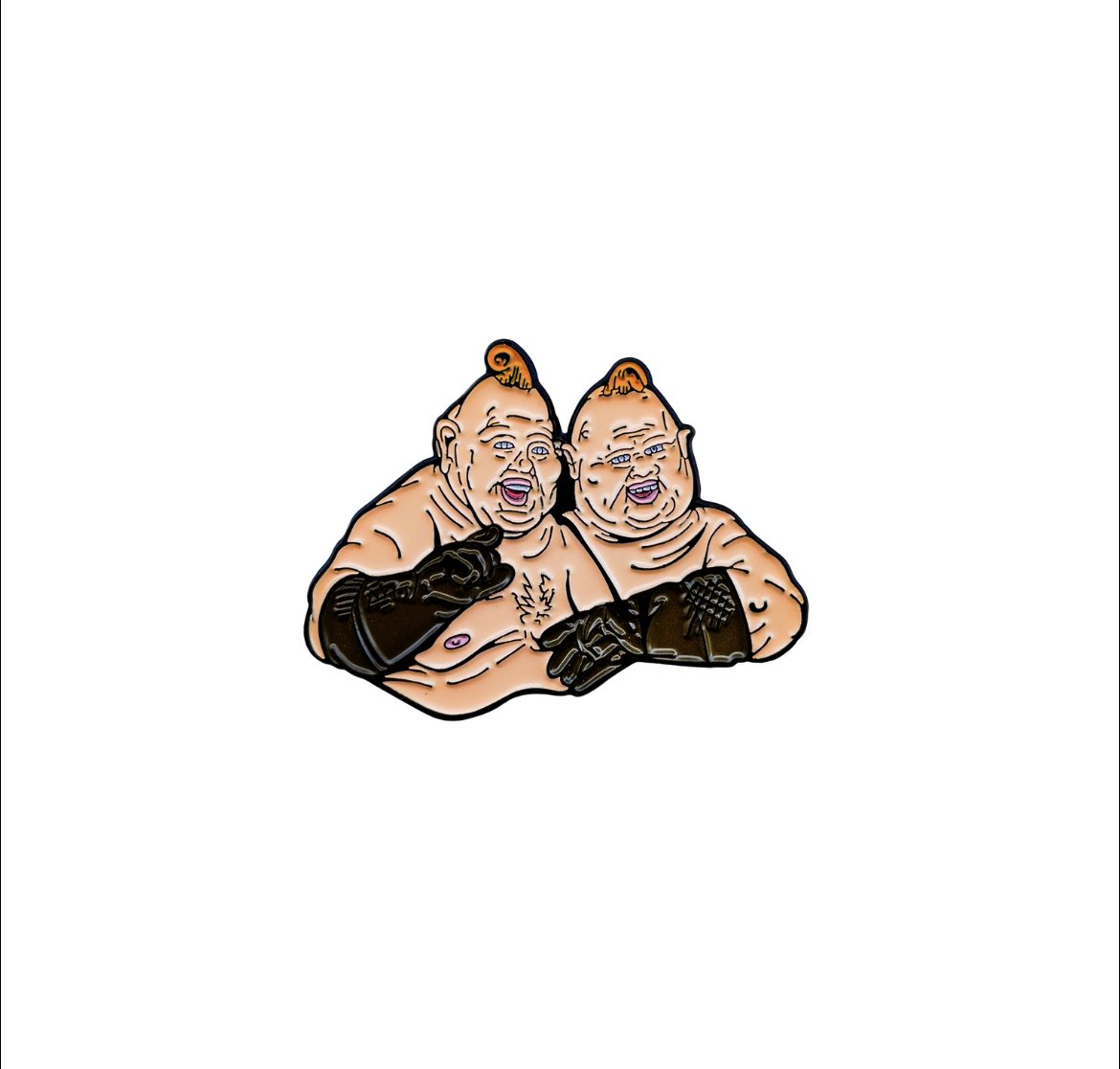 JUST RELEASED! We have finally dropped our Bobo and Lil Debbull pin - the latest, and ultimate, homage to our favorite movie, Nothing But Trouble. Pick up the weirdest adult babies in film history by clicking here: pattilapel.com/collections/pi…