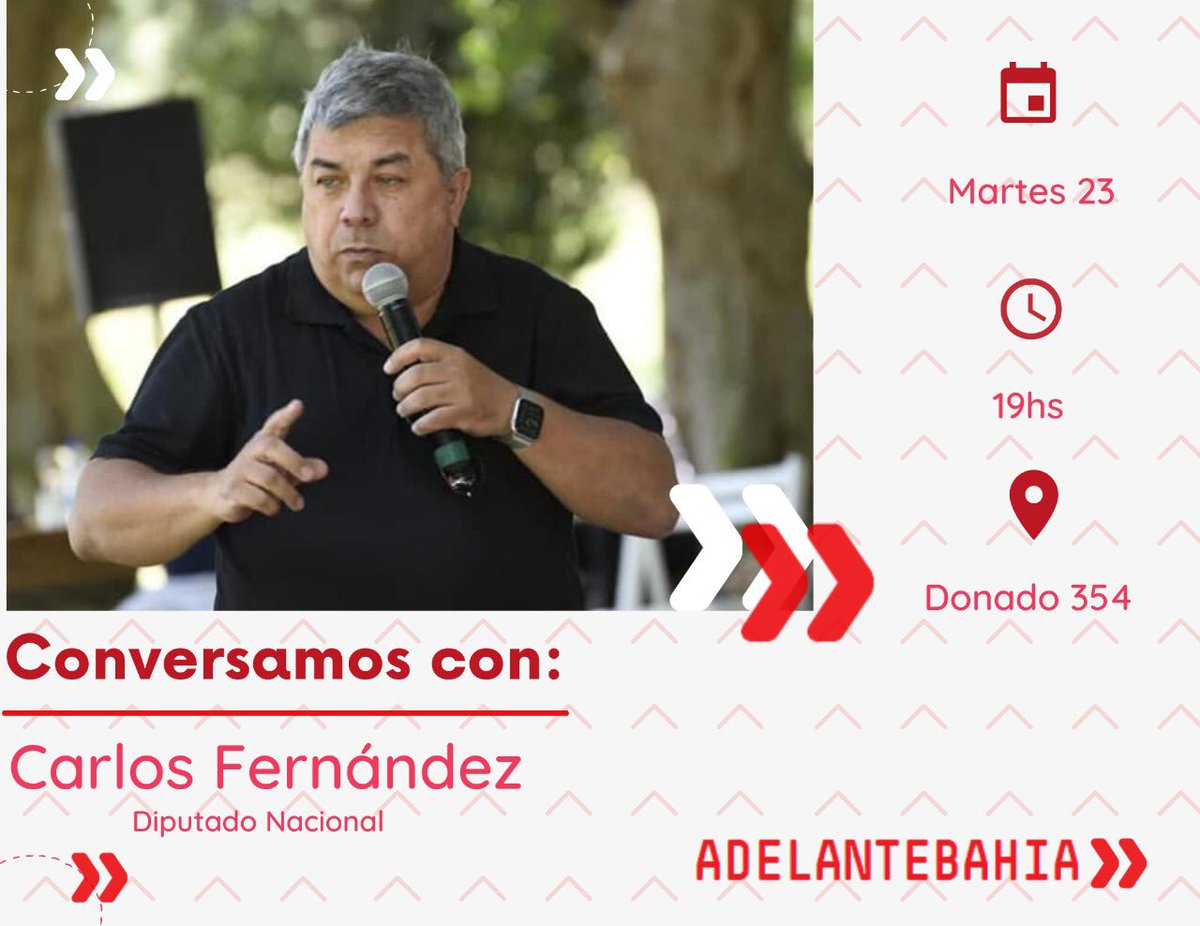 #AHORA | Hablamos con Carlos Fernández, diputado nacional por la provincia de Buenos Aires.