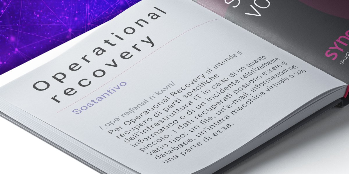 #OperationalRecovery 📖mentre stavi lavorando ti è mai capitato di cancellare accidentalmente un #file importante? Se la risposta è sì, dovresti approfondire sul nostro #blog come mettere al sicuro i tuoi #dati👉bit.ly/3buoRqv 

#ProtezioneDati #DisasterRecovery #backup