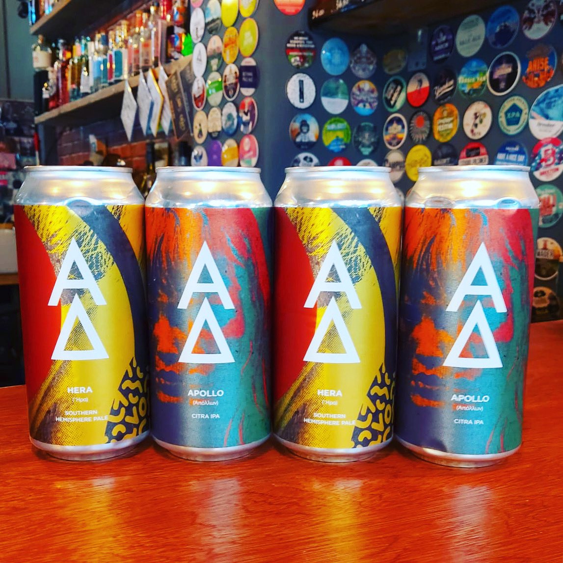 CraftCourage's tweet image. NEW #AlphaDelta #Beers CP 🍺 Southern Hemisphere hopped Pale ‘Hera’ AND everyone’s Fav hop ~ Citra #IPA (6%) ‘Apollo’ 🤤 #CraftAndCourage THE PLACE FOR #CRAFTBEER AND #CRAFTGIN #WestowHill #CrystalPalace #beers #ShopLocal #SE19