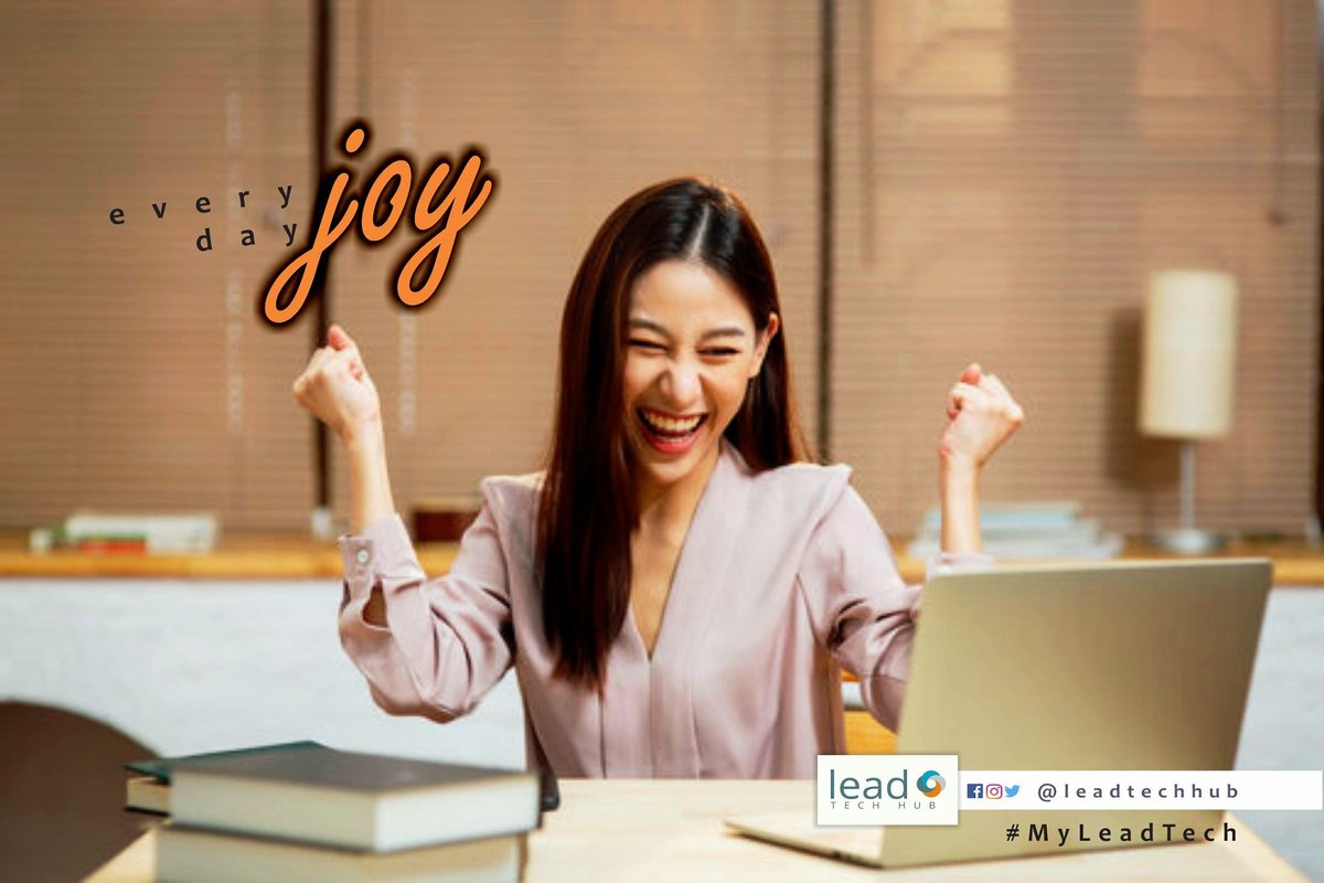 leadtechhq's tweet image. J O Y! 😆😄😃😀

The feeling you have on the last MONDAY of the month.

#MyLeadTech #LTHWay #LeadTechKwanza #digital #technology #smb #smallbusiness #abuja #year2021 #mondaymotivation #mondaymood