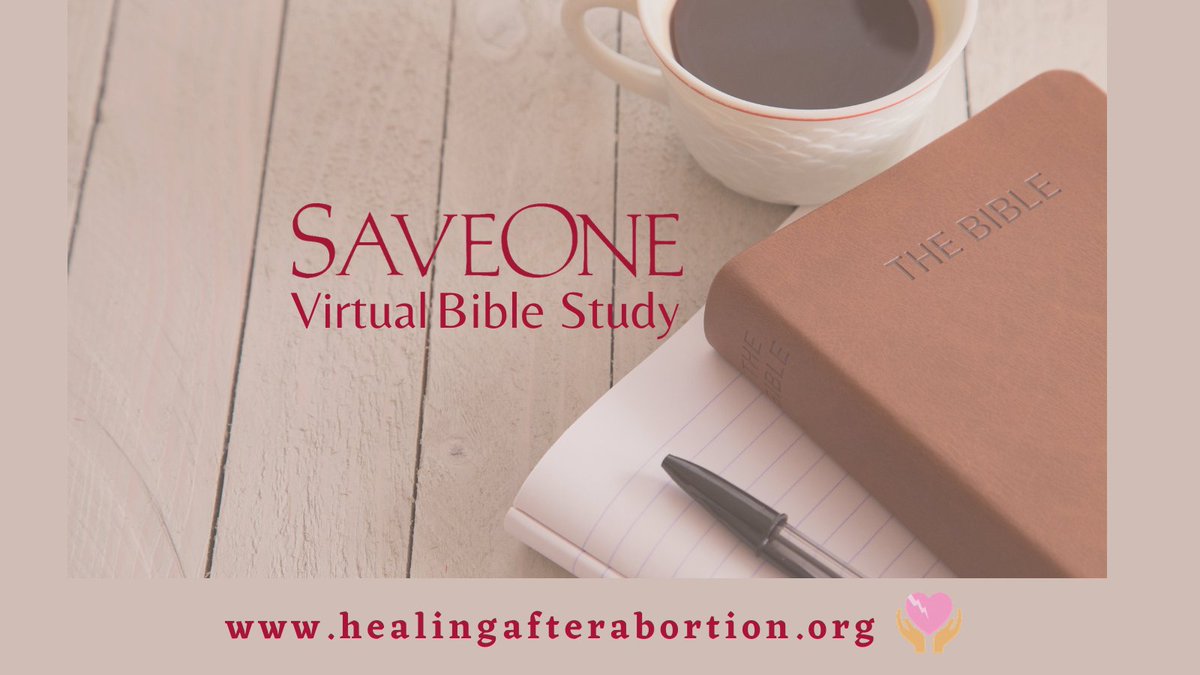 's tweet image. Are you dealing with the pain of a past abortion? Consider participating in a virtual @SaveOne study beginning next month. 
Confidential online studies are forming now beginning  in March.  Reach out to 404.717.5557 if interested.  #PATHAtlanta  #AbortionRecovery #SaveOne