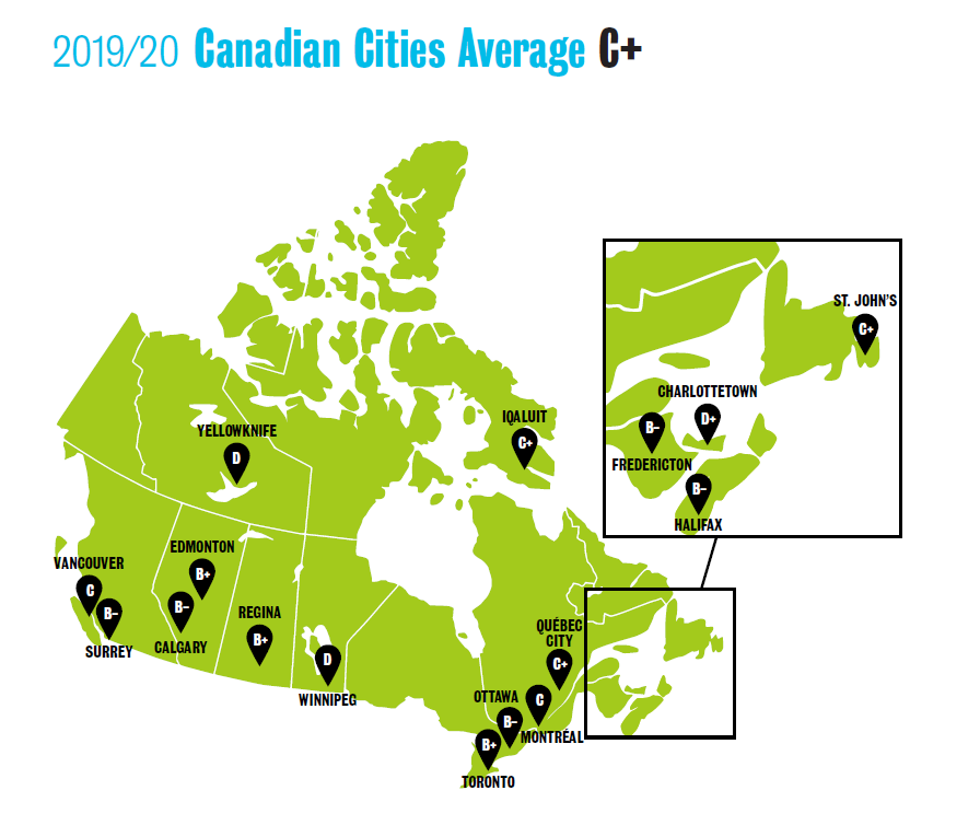 ICCA_Canada's tweet photo. #Flood preparedness for Canadian Cities has made little progress over the period 2015 - 2019/20, remaining at a score of C+. Find out why we need to adapt to #flooding faster in new report: https://t.co/7EWu8r6k6N @IntactInsurance @InsuranceBureau @StandardsCanada #16cities https://t.co/AWfKsOZGk3
