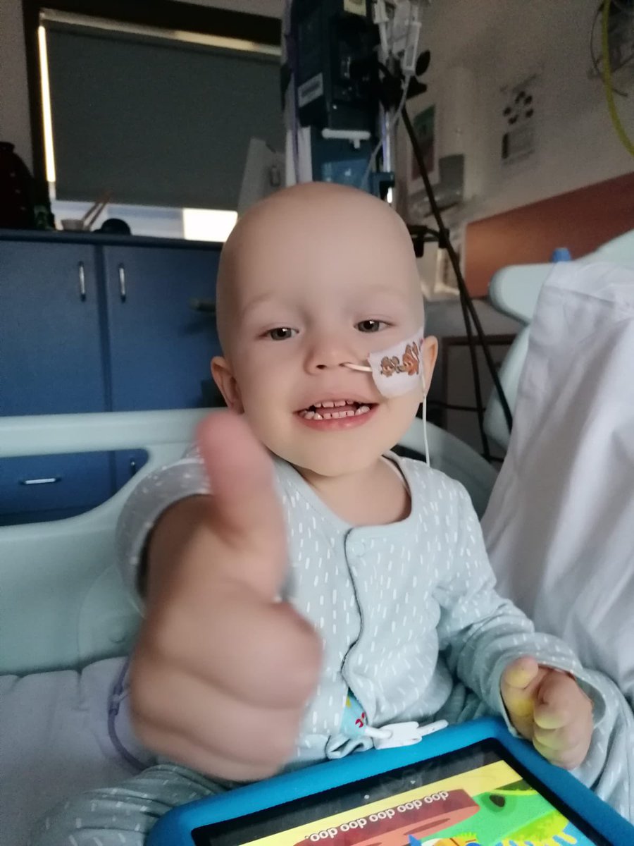 Chemo round 5 let’s be having you! Please keep Zion in your prayers as he starts chemo no 5 tonight🙏💜🦕🦖#zionthebrave #prayforzion #cancersucks #chemosucks #neuroblastoma  #kidscancer #clicktodonate👉🏻 justgiving.com/crowdfunding/z…