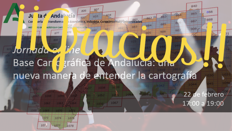 IECA_Andalucia's tweet photo. Muchas gracias a todos por vuestro interés en conocer la Base Cartográfica de Andalucía #BCA10!!! Esperamos que os haya resultado interesante 👏👏
📽️Os recordamos que el vídeo de la Jornada estará disponible en nuestro canal de #YouTube
https://t.co/1xWoVuJMsC https://t.co/oRtdVO0R9D