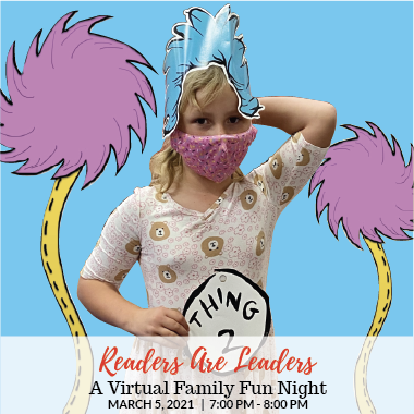 ParentisFound's tweet photo. Join us for a #Virtual Family Game Night, complete with a magician, and game show contestants that include SoCal #community leaders and a celebrity guest! Invite your family and friends to celebrate on March 5th Dr. Seuss style. Register now, visit  https://t.co/M7Vcv5ya7n https://t.co/7B7BLwLp7f