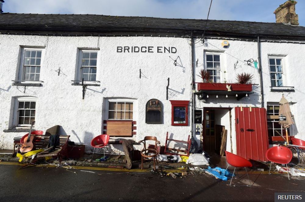 The Bridge End Inn in Crickhowell, Wales, is said to have been flooded for the 30th time in 22 years at the weekend. 
Homes were evacuated and roads were closed.
Flood prevention in Wales 'should be national priority'
bbc.co.uk/news/uk-wales-…