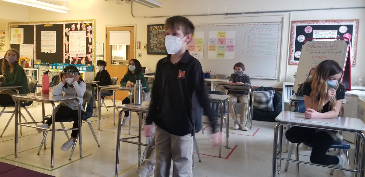 McDonoghSchool's tweet photo. Suzi Eldridge's seventh grade OnStage class held an Improv Workshop over Zoom for lower schoolers this morning, teaching their younger schoolmates everything they have learned about acting off-the-cuff. #performingarts #crossdivisionallearning #joyinlearning https://t.co/YIrJKN22iH