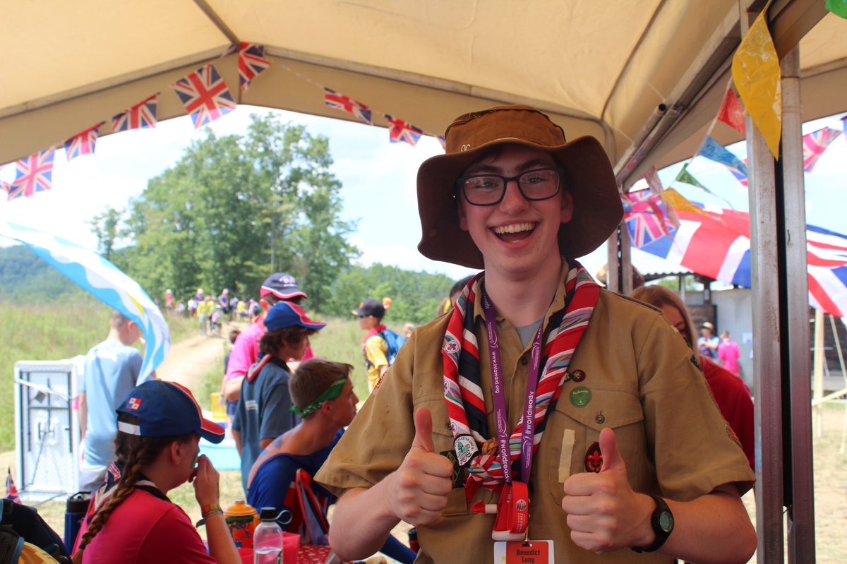 benedictjlong's tweet image. “The real way to get happiness is by giving out happiness to other people.” 

This Baden-Powell quote resonates now more than ever this Founders Day. #ThankTwo to all who bring happiness into my life, and those bringing it into the lives of others.🎉 @UKScouting @UKContingent