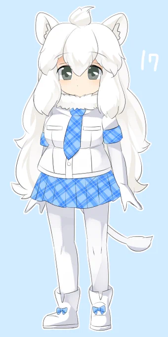 ホワイトライオンちゃん17日目 
