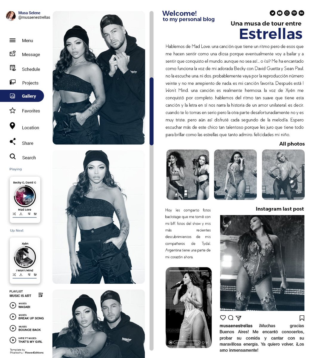 #REBELLIONTOUR - 𝖣𝖺𝗒 𝟣𝟤
🇦🇷𝖡𝗎𝖾𝗇𝗈𝗌 𝖠𝗂𝗋𝖾𝗌, 𝖠𝗋𝗀𝖾𝗇𝗍𝗂𝗇𝖺
¡Argentina! Me voy con el corazón lleno por todo su amor. Muchas gracias por ser parte de nuestra rebelión. Por cierto, ¿ya escucharon las nuevas canciones de mi lista, estrellitas? #IWMbyXyèn #MadLoveBG