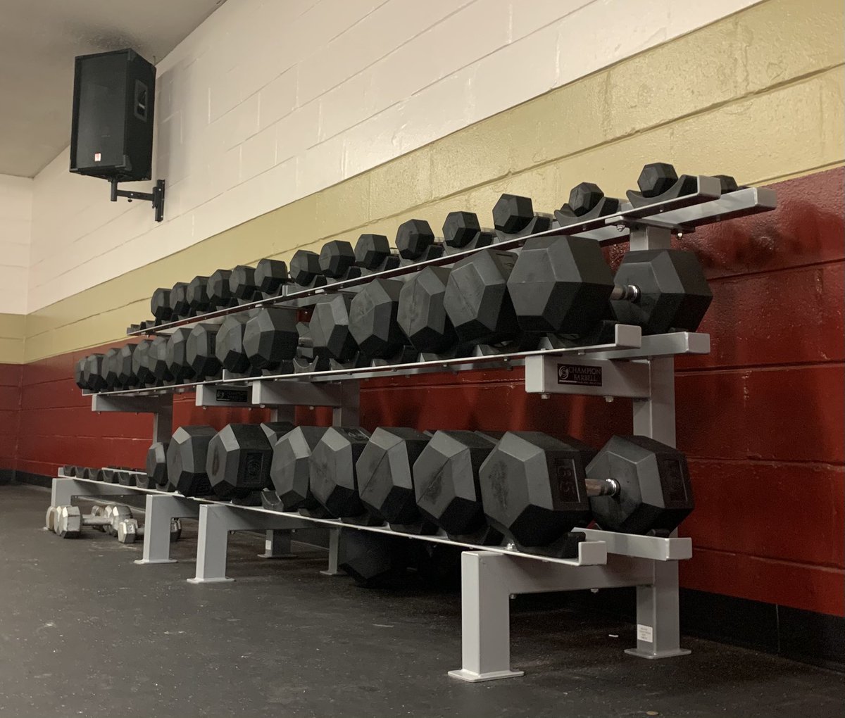 NMColts's tweet image. Sending a huge thank you to Thomas and Ashley Cauthen @MidStateSkin for their contribution to our weight room renovation project. We couldn’t have done it without their generosity. Always a Colt! @nmarion_high