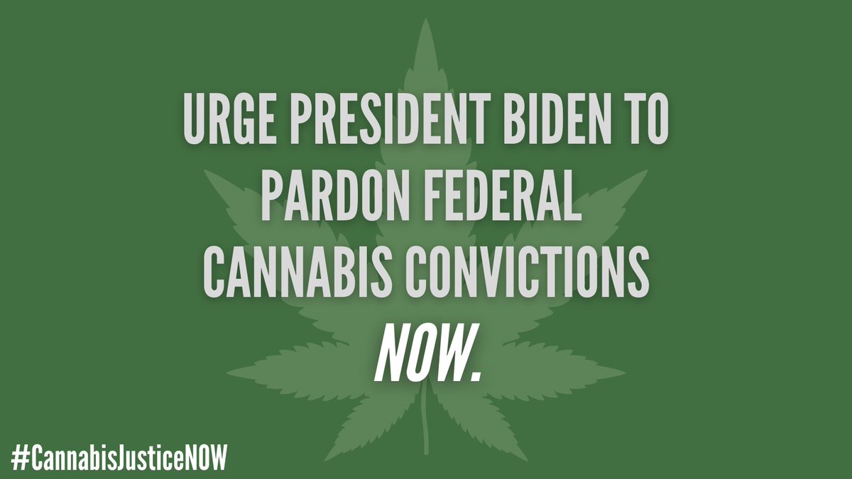 NORML's tweet photo. RETWEET if you agree: It’s time for President Biden to pardon cannabis convictions. #CannabisJusticeNOW https://t.co/n4LL10Ngik
