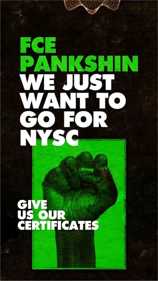 sannimichael007's tweet photo. Federal College of Education, Pankshin.

It is an unjust act for students to complete their academic years in the institution for years and still not allowing them to continue with their life pursuit by holding their certificates to ransom with no reasons.
#FCEPKNGiveMeMySweat https://t.co/rhiap26KSX
