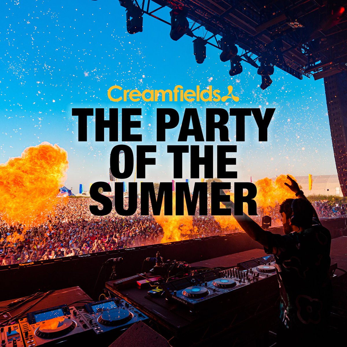 Pepsi MAX presents Creamfields tweet media