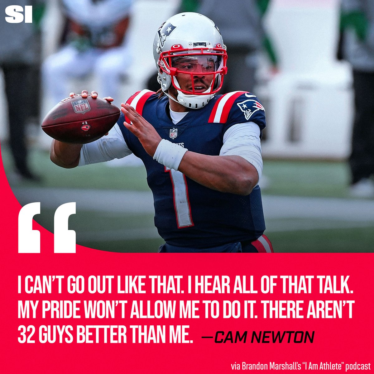 Sports Illustrated Cam Isn T Ready To Call It Quits Just Yet Via I Am Athlete Podcast Sports Illustrated Cam Isn T Ready To Call It Quits Just Yet Via I Am Athlete Podcast