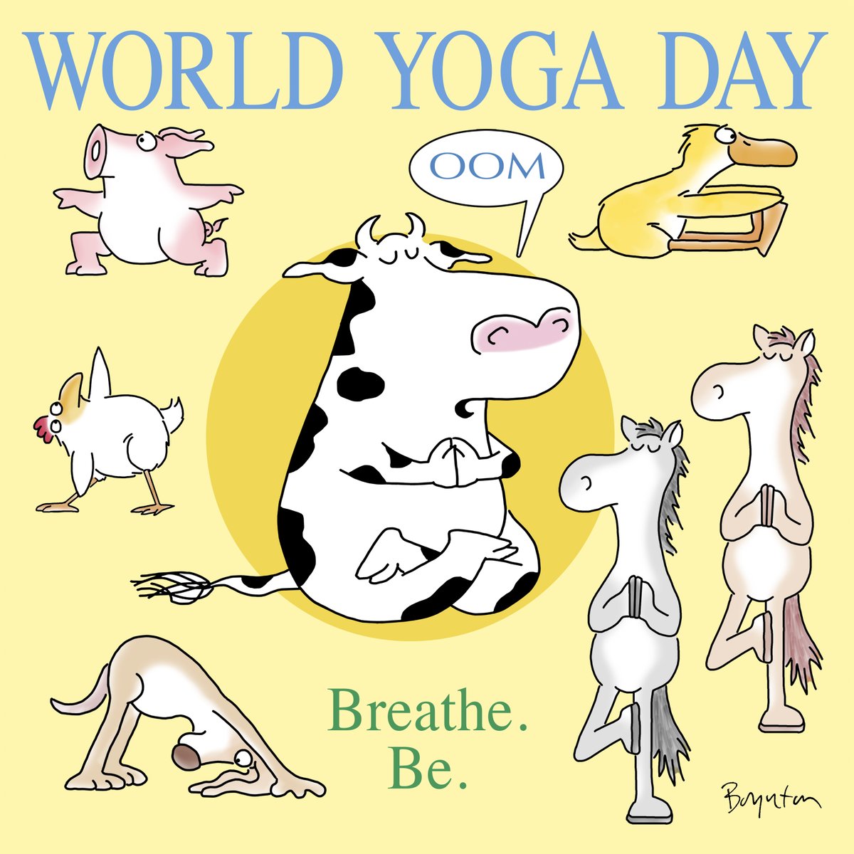 SandyBoynton's tweet photo. A time for reflection and recentering. #WorldYogaDay https://t.co/nhLJxnwmnT