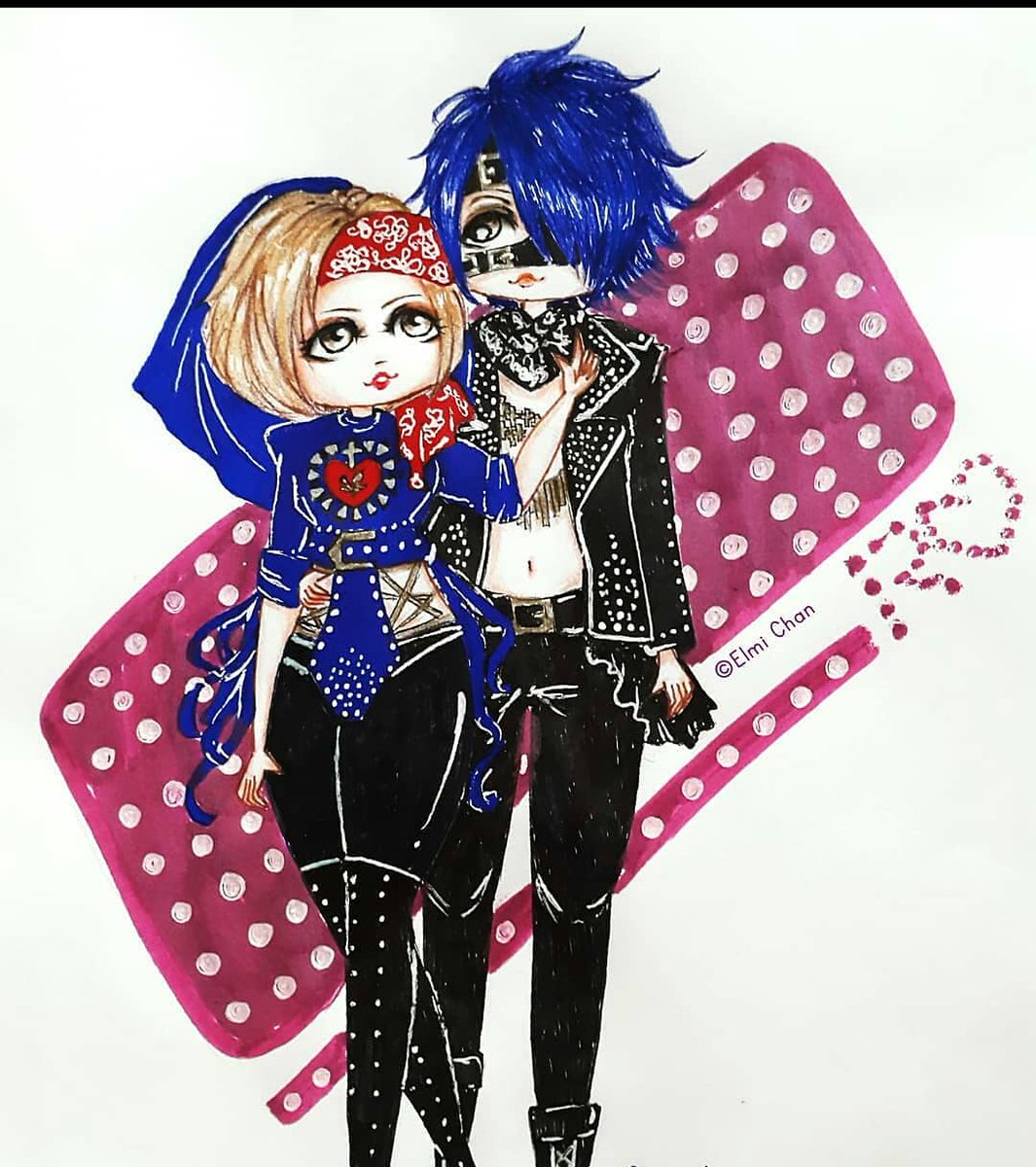 Elmi_official's tweet photo. Reituki Judas Version 。◕‿◕。✝️
2021 Vs 2018
Tres días me tardé haciendo esto pero al final salió bien ;7;) creo
#TheGazettE #Reituki #Reita #Ruki #RedrawThisAgain #Fanart #Chibi https://t.co/FzPT62MdyH