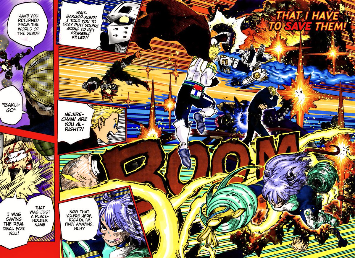 KYDDavid's tweet photo. Boku no Hero Academia chapter 293
•
•
“CAN SOMEBODY GIVE ME A HAND HERE?!?!”
#bnha #mangacoloring #BokuNoHeroAcademia #bnha293 #anime #manga #iida #bakugo #nejire #mirio #anitwt #coloring ✍🏾 https://t.co/DGnkPfQI0b