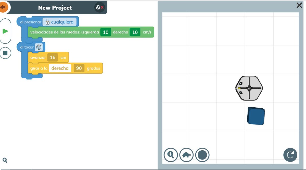 cfdezmunin's tweet image. Evitando obstáculos no simulador de @iRobotEducation #CAFI_AulaNova @CAFIgalicia @vermislab #galiciancode