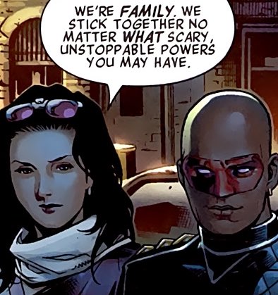 the young avengers calling themselves a family i love this song 