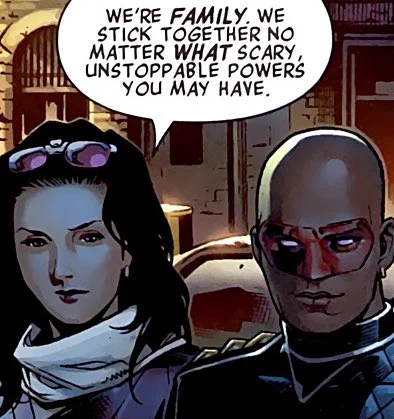 the young avengers calling themselves a family i love this song 