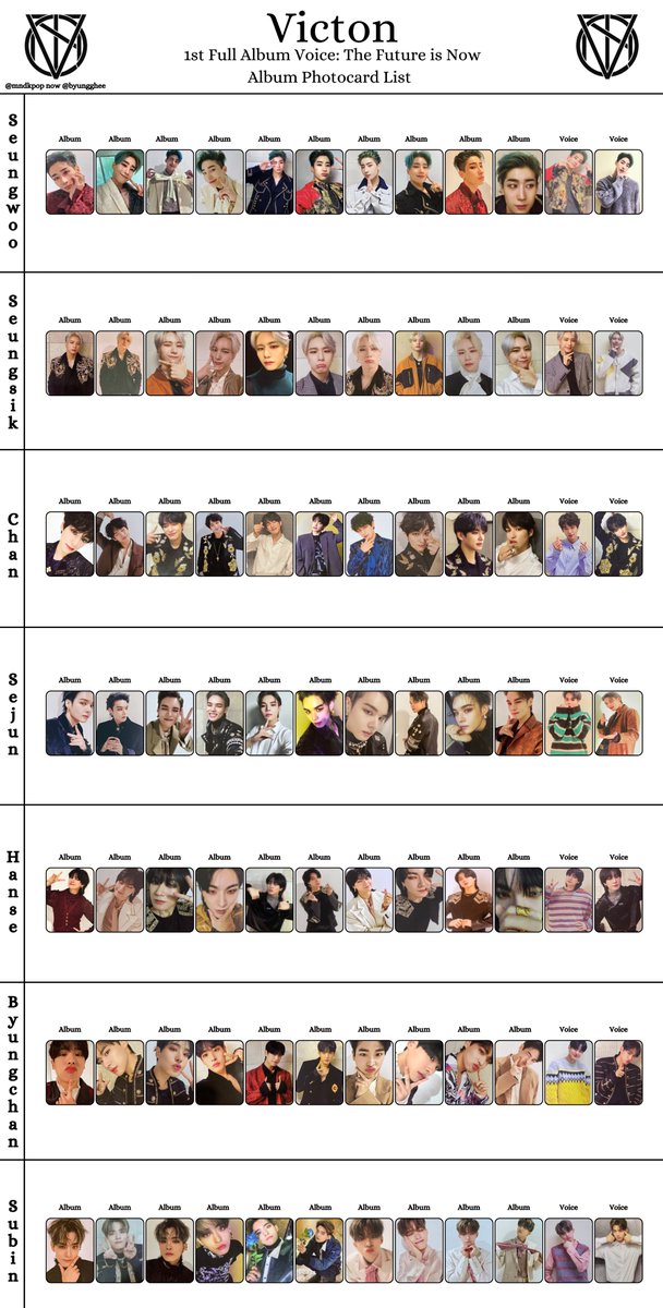 byungghee's tweet photo. VICTON •VOICE : THE FUTURE IS NOW•

photocard template wishlist
last updated 210222 with tower records japan and makestar vol 3. Better photos for makestar after release.

Use GD for highest quality!
 
https://t.co/rh43bXmube

#빅톤 #VICTON #VOICE_The_future_is_now https://t.co/pthULuwsFn