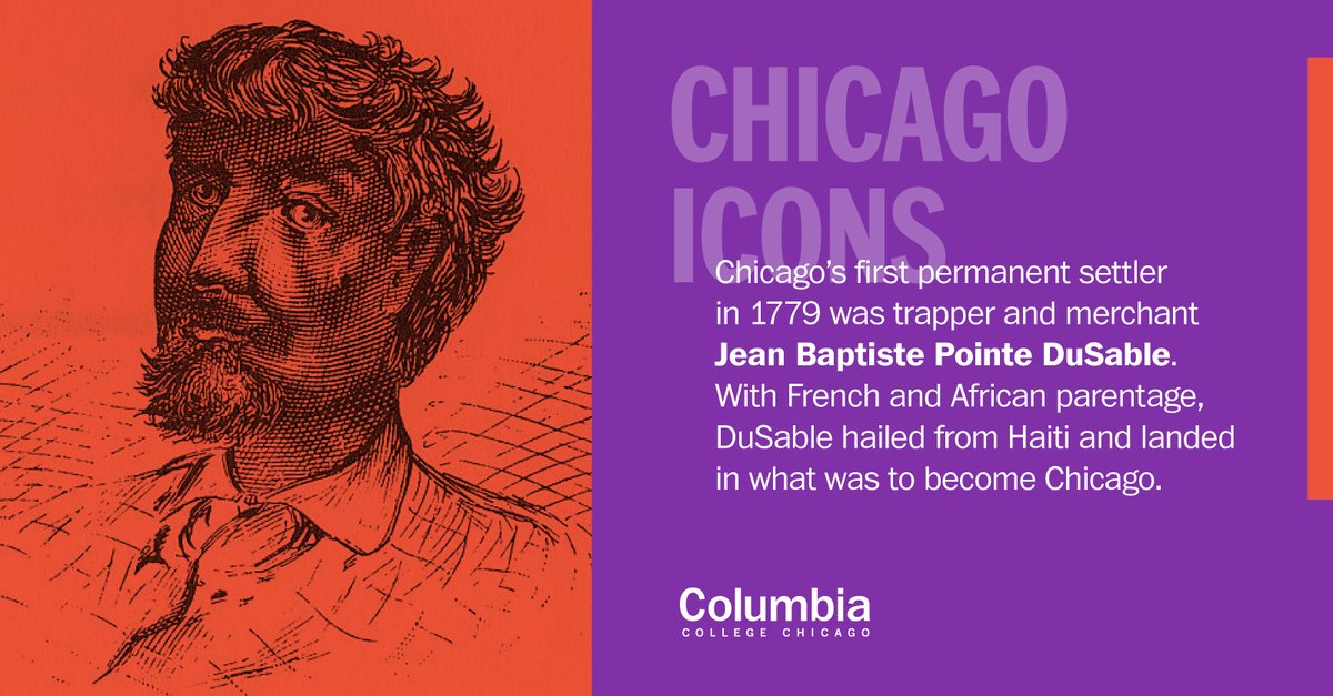 Black history is Chicago history. Jean Baptiste Pointe DuSable is widely considered the "Founder of Chicago."

#BlackHistoryMonth #BHM