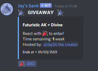 20K KR Giveaway on KPC
discord.gg/k6TR9hT