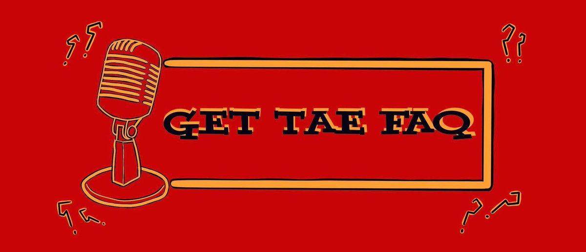 GetFaq's tweet image. !!🚨REBRAND🚨!!

Get Tae FAQ is proud to launch our new logo and banner, courtesy of @MyEvilBlair! Hopefully you will find this new style a little more accessible.

Episode three is on the way, watch this space for new updates and previews!