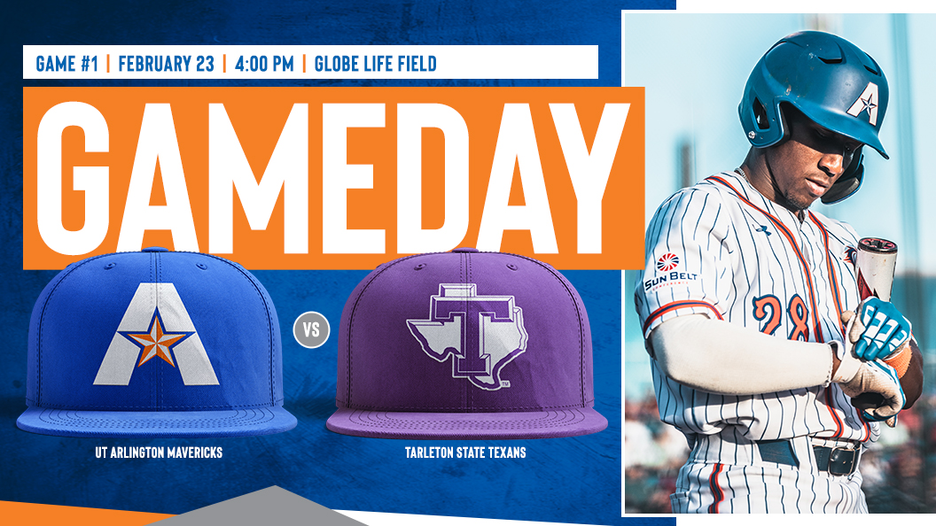 BASEBALL IS 𝘽𝘼𝘾𝙆‼

🆚» Tarleton State
🕓» 4:00 pm
📍» <a href="/GlobeLifeField/">Globe Life Field</a>
📺» @FloBaseball ($)
💻» flosports.link/3iuHa1V
📊» utamavs.us/3ulxpsr

#MavUp