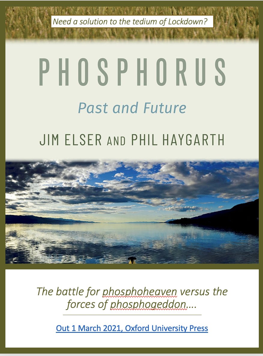 ProfPHaygarth's tweet photo. Here is my #starsoil2021 #starsoil poster for @STARScdt this Thursday celebrating #thePbook #phosphorus with @DrLimnology https://t.co/ACkjiGBYG3
