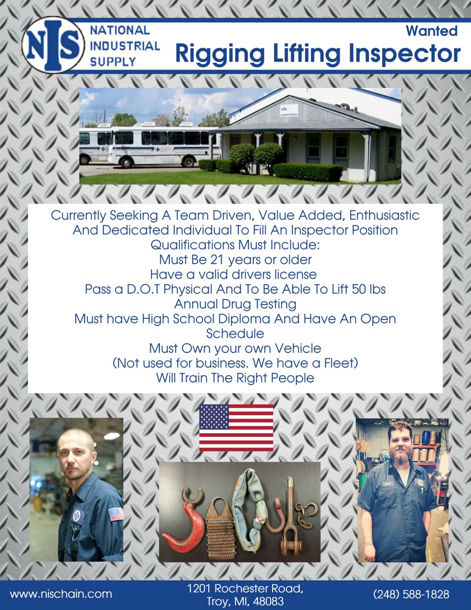 NISchain's tweet photo. We are hiring!! $15-$20 full-time with benefits. #jobs #macombcountyjobs #oaklandcountyjobs #Michiganjobs https://t.co/sDP48rT9J0