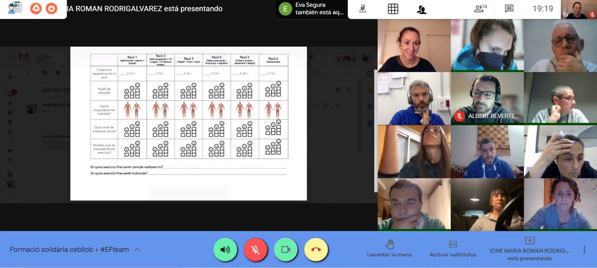 cebllob's tweet photo. @Ioneroman8 ens exposa la seva experiència amb èxit i la resta de companys aporta propostes de millora,idees,... Continuem escoltant i aprenent uns dels altres 😉 gràcies a l’#EFTeam @xals66 @Sgallardo18 @carleszurita @llalmirall #activitatscompetencials https://t.co/gOYj44zqsY