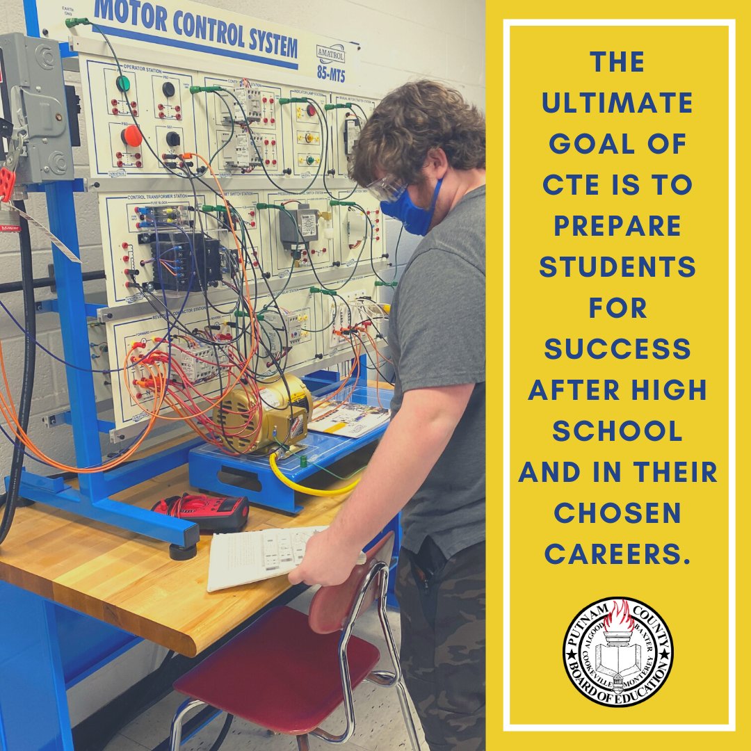 PCSSTN's tweet photo. February is National Career &amp; Technical Educational (CTE) Month! The PCSS is proud to offer 13 of the 16 CTE career clusters approved in the State of Tennessee! 

#FutureReadyTN #PCSS #CTE #CTEMonth https://t.co/x9BI07xNQv