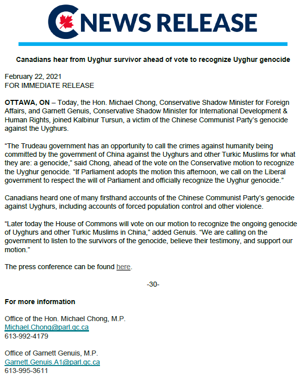 Michael Chong 🇨🇦 tweet media