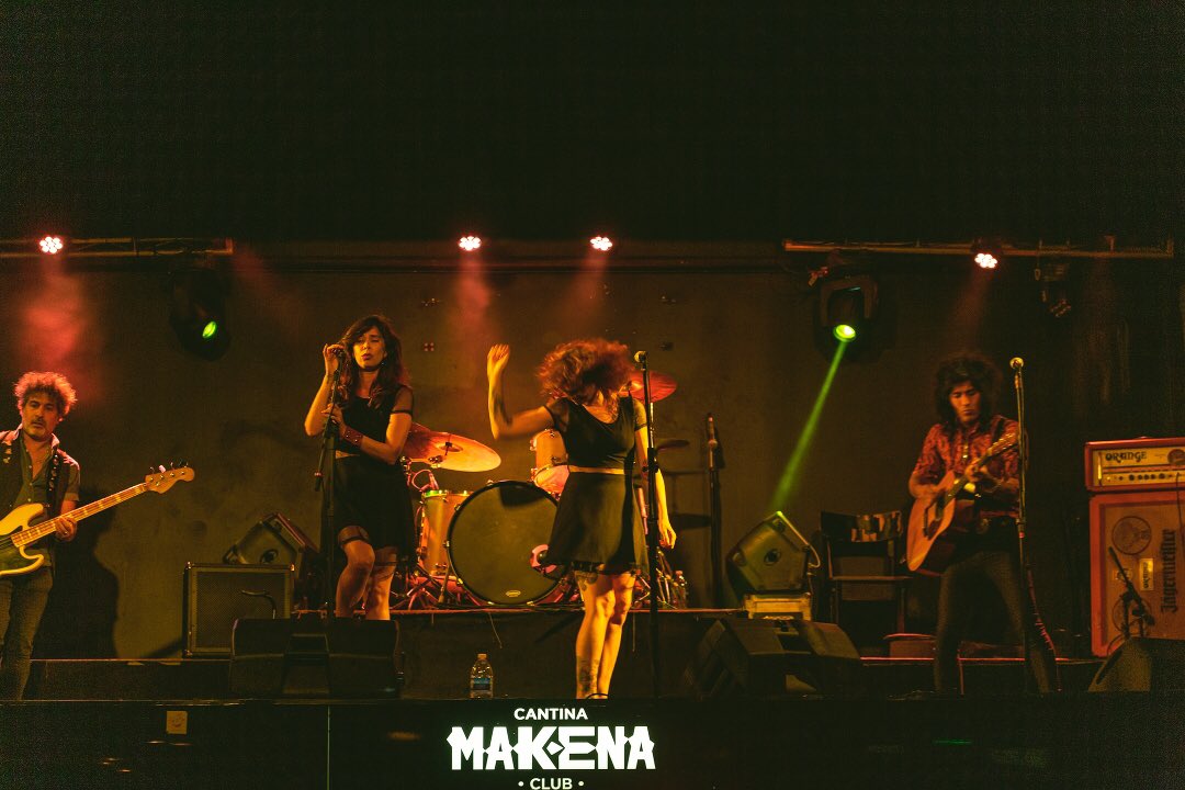 Un show inolvidable el del viernes pasado en #fiestasound en #makena rodeadxs de amor y mucho #rock