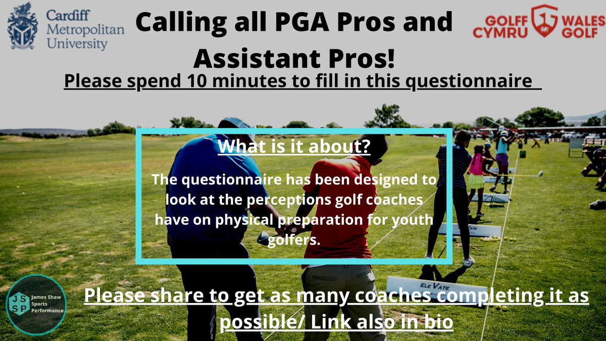 James_Shaw1996's tweet photo. 1/2 - Within golf there is a gap between research and practice that puts golf behind other sports in terms of sport science. There are still these archaic beliefs that seem to surround the mainstream still which leaves golfers and their coaches misinformed. https://t.co/iDskH7tzHi